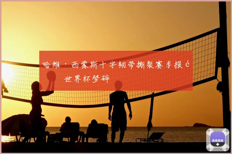 哈维·西蒙斯十字韧带撕裂赛季报销 世界杯梦碎